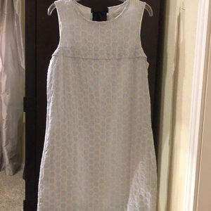 J. Crew seersucker sleeveless dress